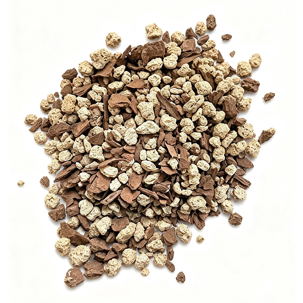Pine Bark Orchid Stone Granules, Ideal for Garden Potting and Surface Layering, Perfect for Bonsai, Orchids, and Other Potted Plants