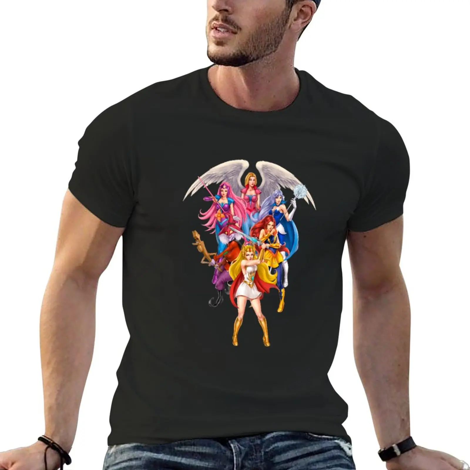 New Shera T-Shirtthe princess of power T-Shirt_by ekkimu_ (1) T-Shirt T-shirt short men graphic t shirts