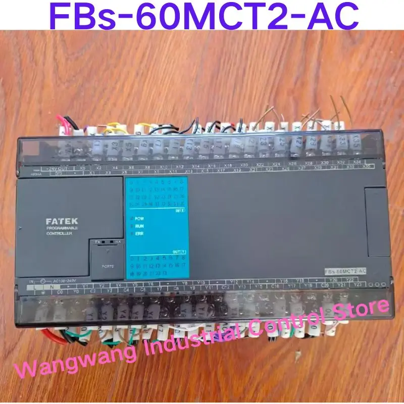 Second-hand test OK , FBs-60MCT2-AC Programmable Controller