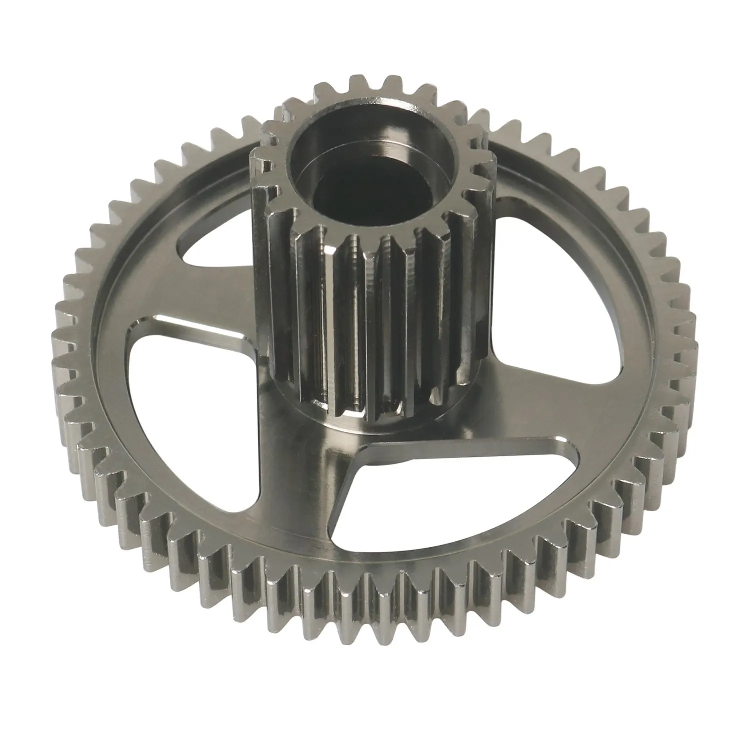 LCX Racing Aluminum Transmission Spur Gear 55T for Tamiya DT-04 Hornet EVO Grasshopper Upgrades Parts Accessories