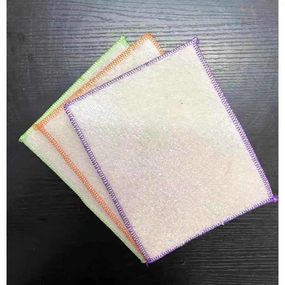 

Утолщенное кухонное полотенце из бамбукового волокна в корейском стиле, с высокой впитываемостью, для мытья посуды, не оставляет жирных следов, без ворса