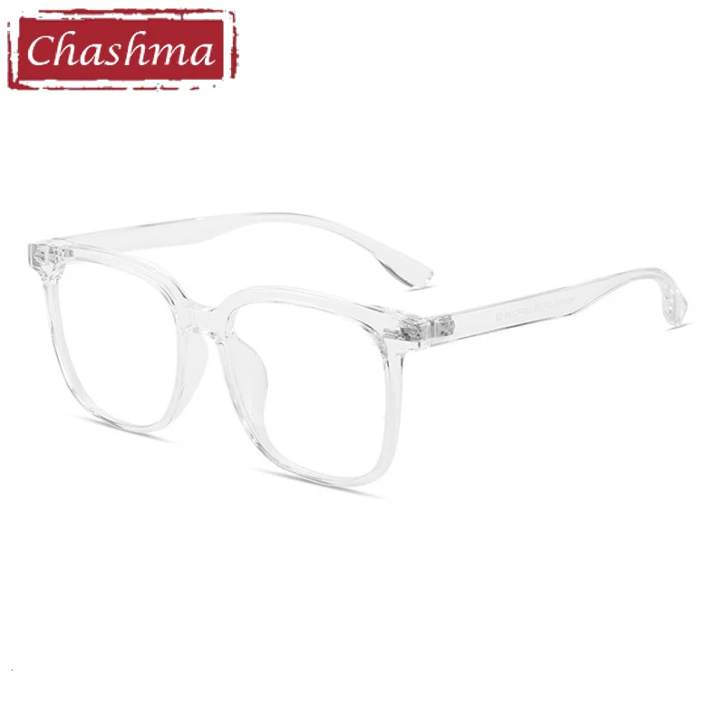 Chashma TR90 Eyeglasses Frame Square Lentes Optics Women Fashion Men Prescription Glasses For RX Lenses