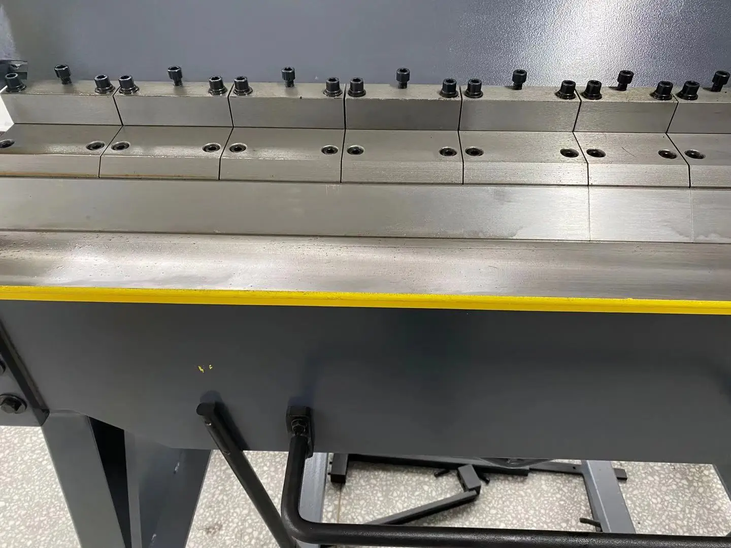 Manual Pan And Box Brake Sheet Metal Bending Folding Machine