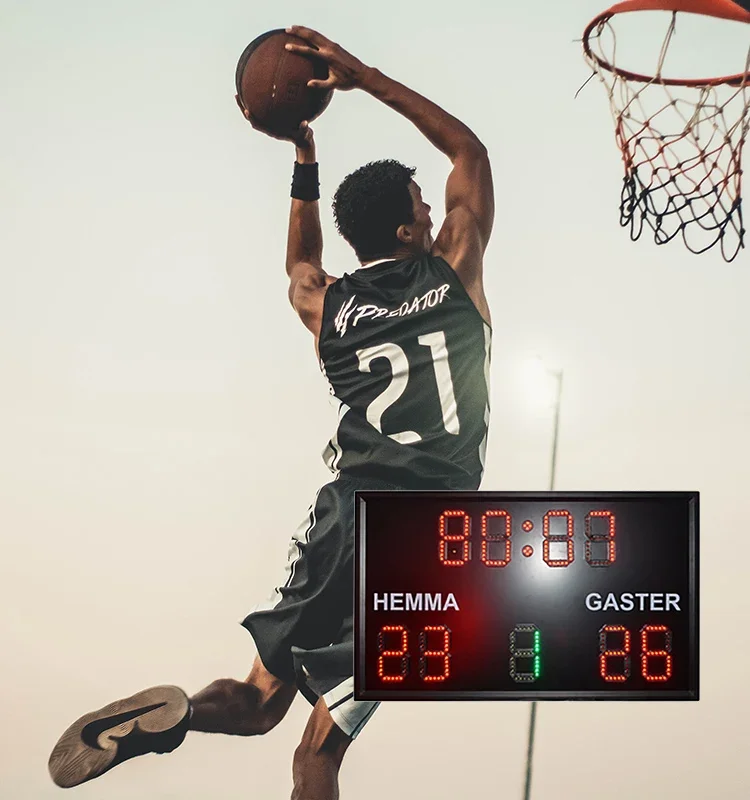 Remote Control Outdoor Use Basketball Scoreboard