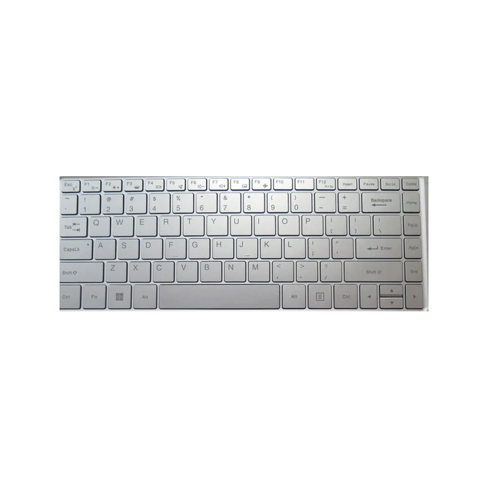 

Laptop keyboard 6610D-US-DOK DOK0049 English US With Backlit Silver New