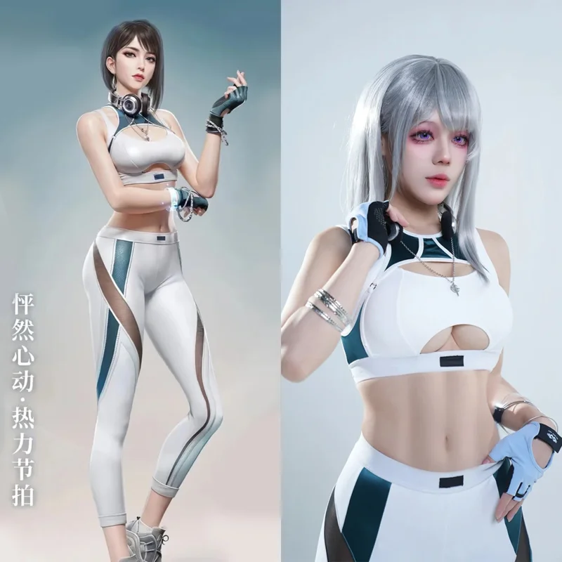 DY20Game Naraka: Bladepoint Shayol Wei Косплей Костюм Shayol Wei Сексуальная одежда для йоги для Хэллоуина, вечеринки для взрослых, женщин, наряд для девочек2