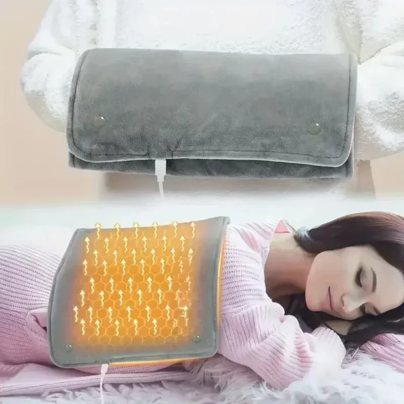 

New Graphene Quick Heating Warming Pad with Adjustable Temperature and Timing USB 온열매트 Power Supply Office Home Warming Handbags