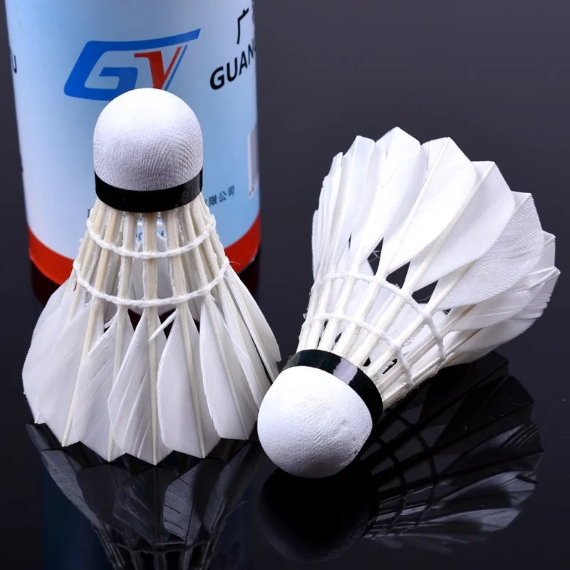 3 STKS Eendenveren Badminton Set Racket Sport Duurzaam Recreatief Badminton Hoge Elasticiteit Professionele Training Badminton