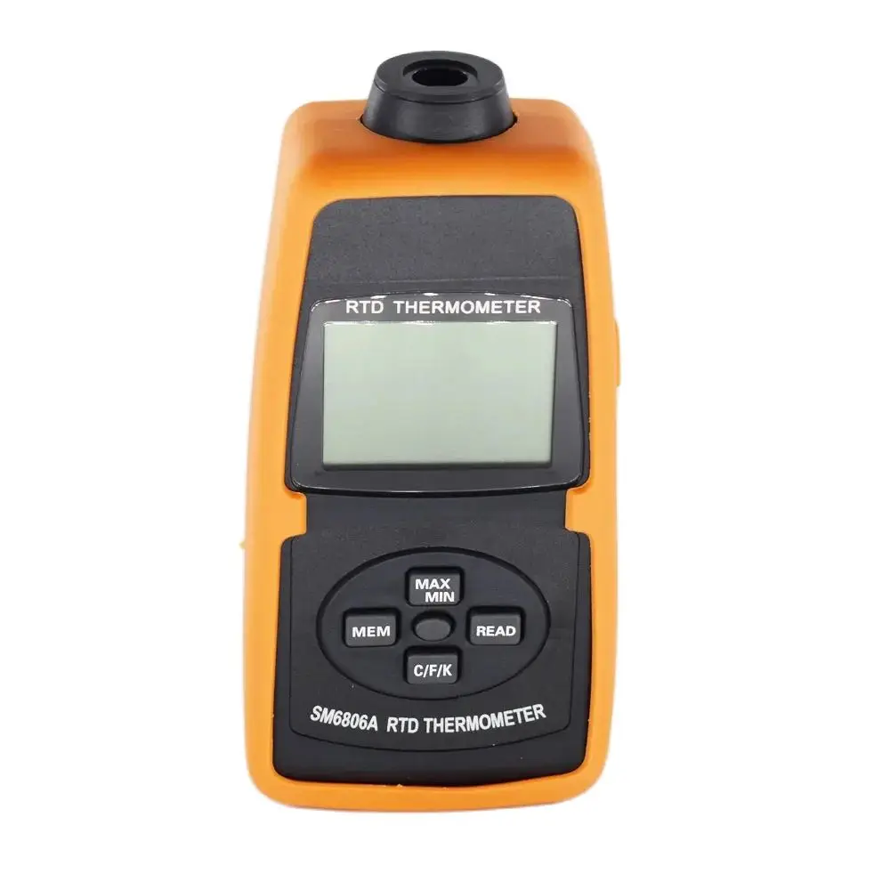 RTD thermometer high precise temperature measurement SM6806A from -200~600℃