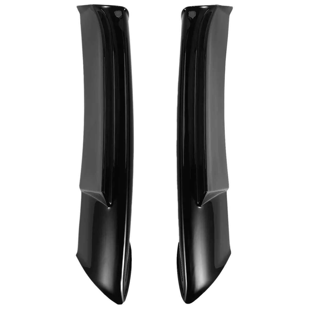 

B07A-For Front Bumper Lip Angle Diffuser Splitter Protector Black