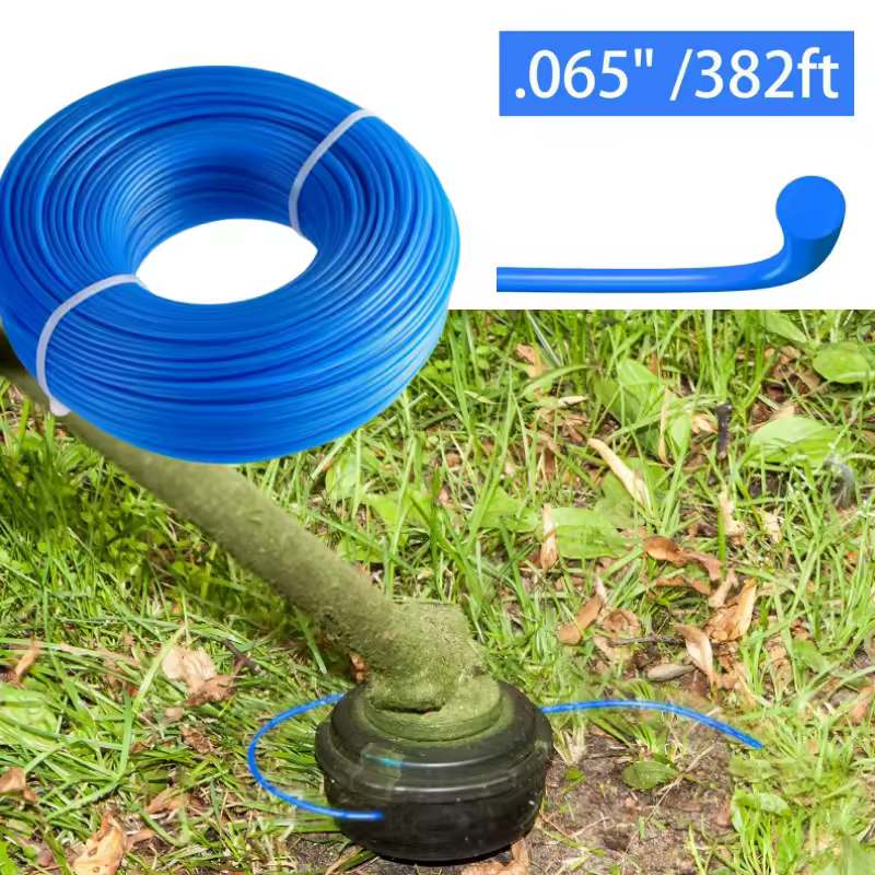 Ligne de rechange pour débroussailleuse de jardin, 1.6mm x 100m, pour débroussailleuse électrique, cordon en Nylon, coupe-herbe, ligne de fil