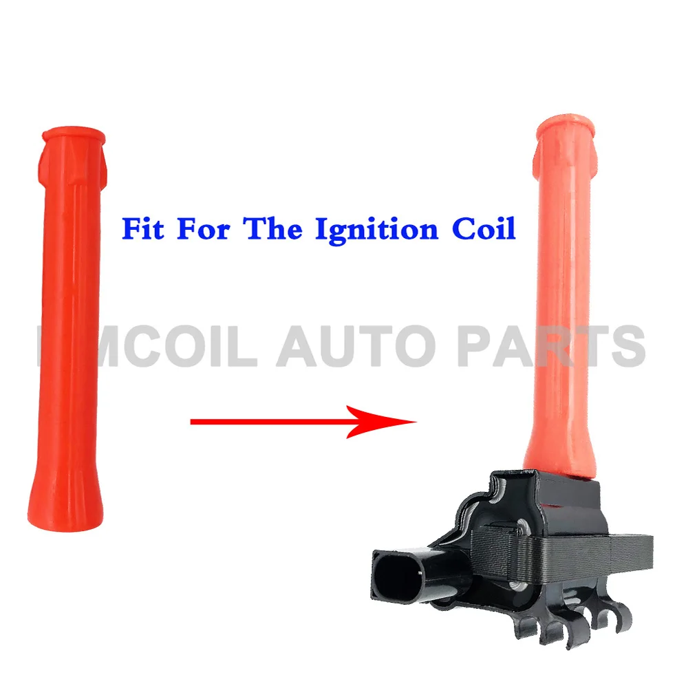 2 PCS IGNITION COIL RUBBER BOOTS WITH SPRING FOR ROVER 25 45 200 400 550 MG 6 TF ZR MGF LOTUS ELISE 111 S 1.8 1995- NEC000130A