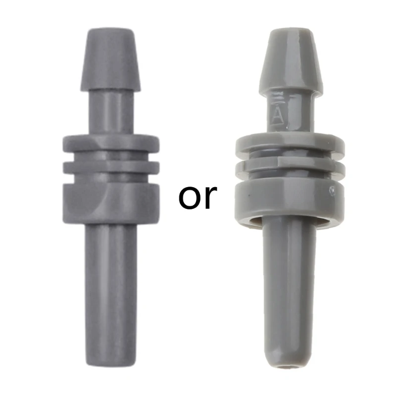 Connecteur brassard bras tensiomètre en plastique, connecteur d'adaptateur tuyau d'air à Tube unique facile à