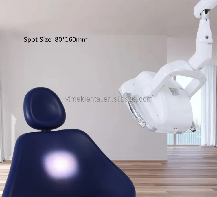 Dental Lights 8 Cold Led Shadowless Aluminum Alloy 60,000LUX Illumination Sensitive Oral Lamp for Dental Chair Unit