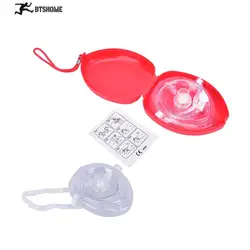 New Pro Resuscitator Artificial Breathing Mask First Aid Rescue Training Mouth To Mouth Emergency Mask One-way Valve Tools