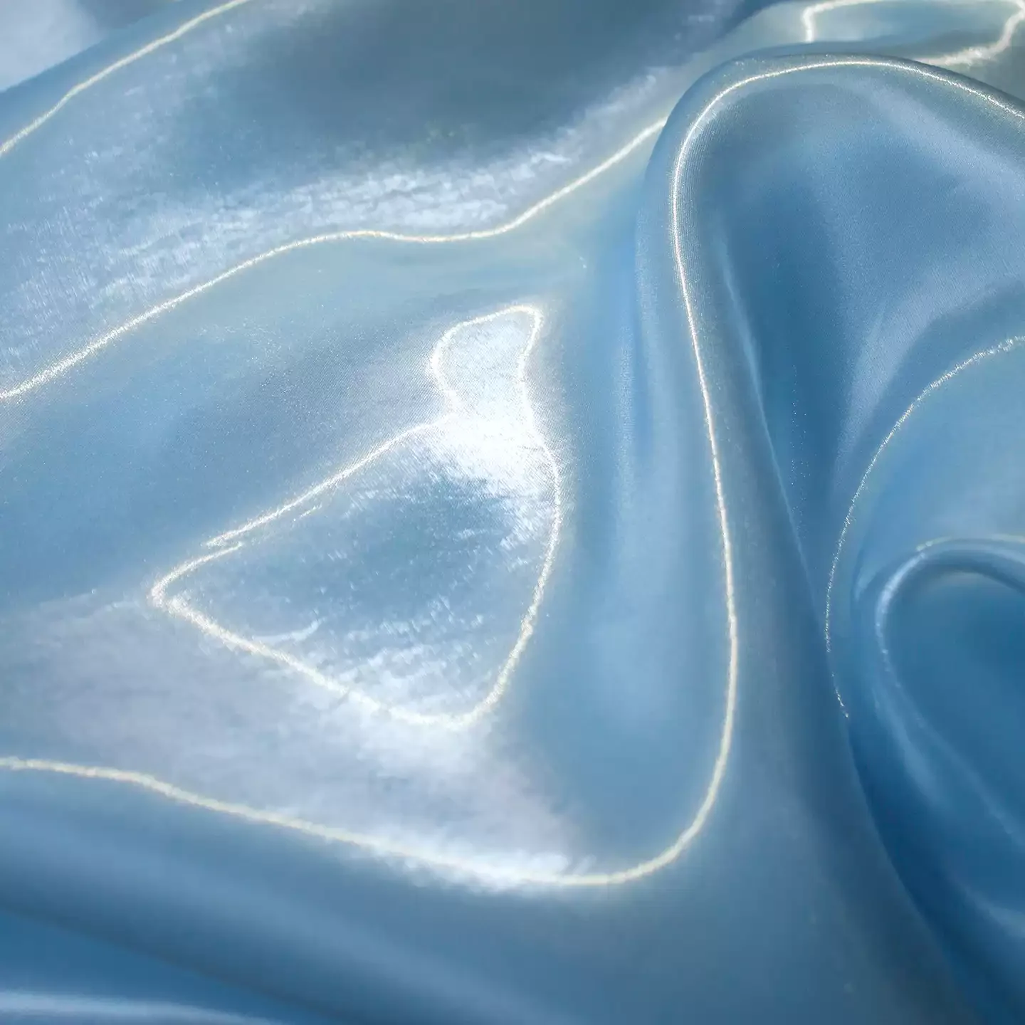 1yard High Gloss Liquid Shimmer Satin Fabric,Sparkling Stiff Crystal Silk Textile for Gown& Dress Designer Fabric for patchwork