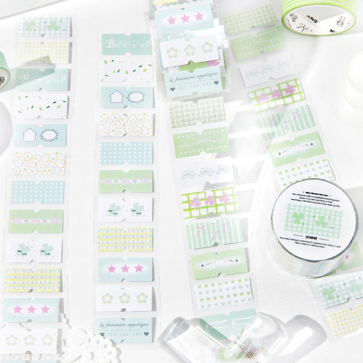 

Лента васи JIAMEI 30мм * 2м, серия Showa Monologue Cloud, с милым шрифтом Kawaii Ins, для скрапбукинга и декоративных работ, эстетичные принадлежности