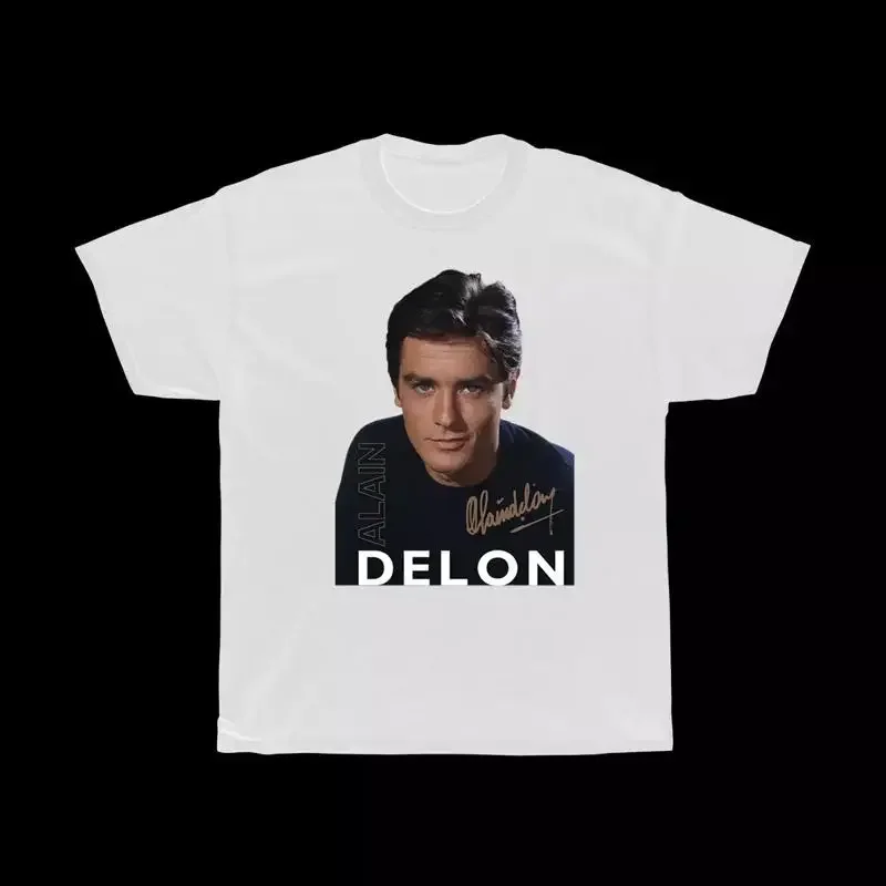 New Alain Delon Signature For Fans S 5Xl T Shirt Nw02_190