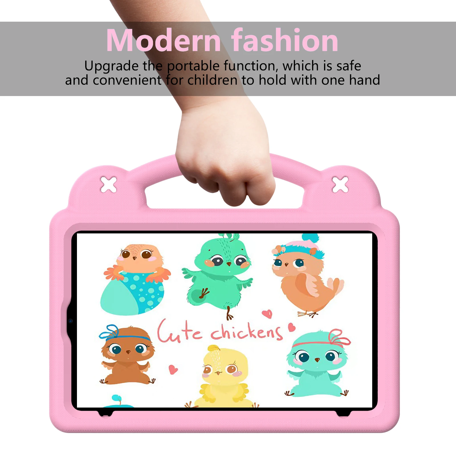 8.4" Universal Cute Bear EVA Stand Case For Alldocube iPaly Mini 50 Pro 60 Mini 2 Pro Turbo Kids Capa Cover With Portable Holder - Image 6