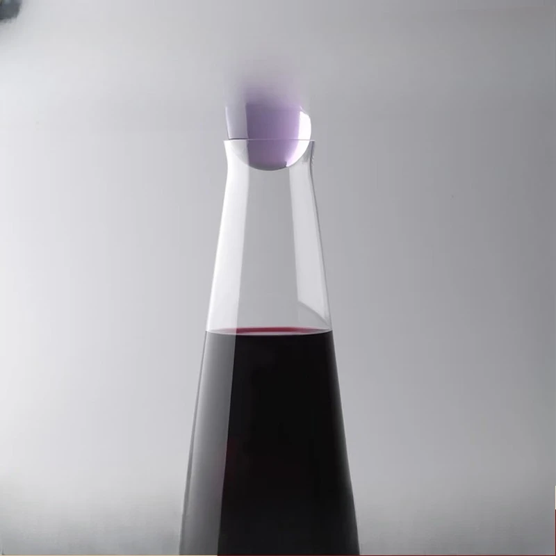 Nordic glass kettle, creative magic ball juice jug, light luxury red wine decanter