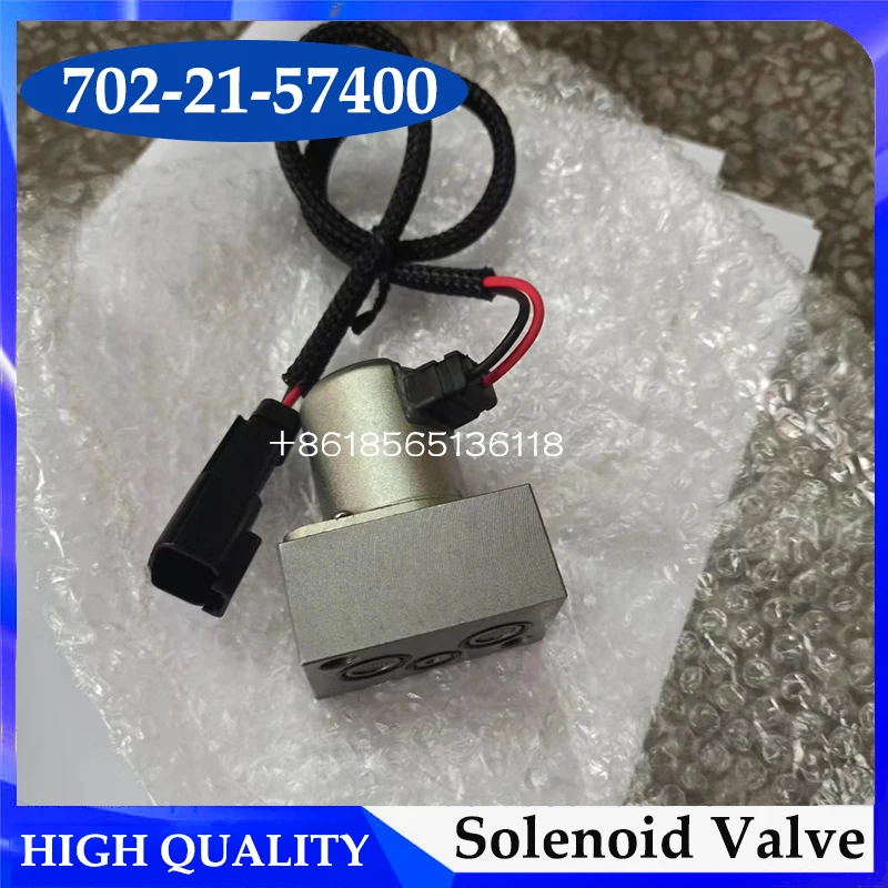 High Quality Pump Solenoid Valve 702-21-57400 7022157400 For Komatsu PC200-7 PC220-7 PC200-8 Hydraulic Pump Solenoid Valve