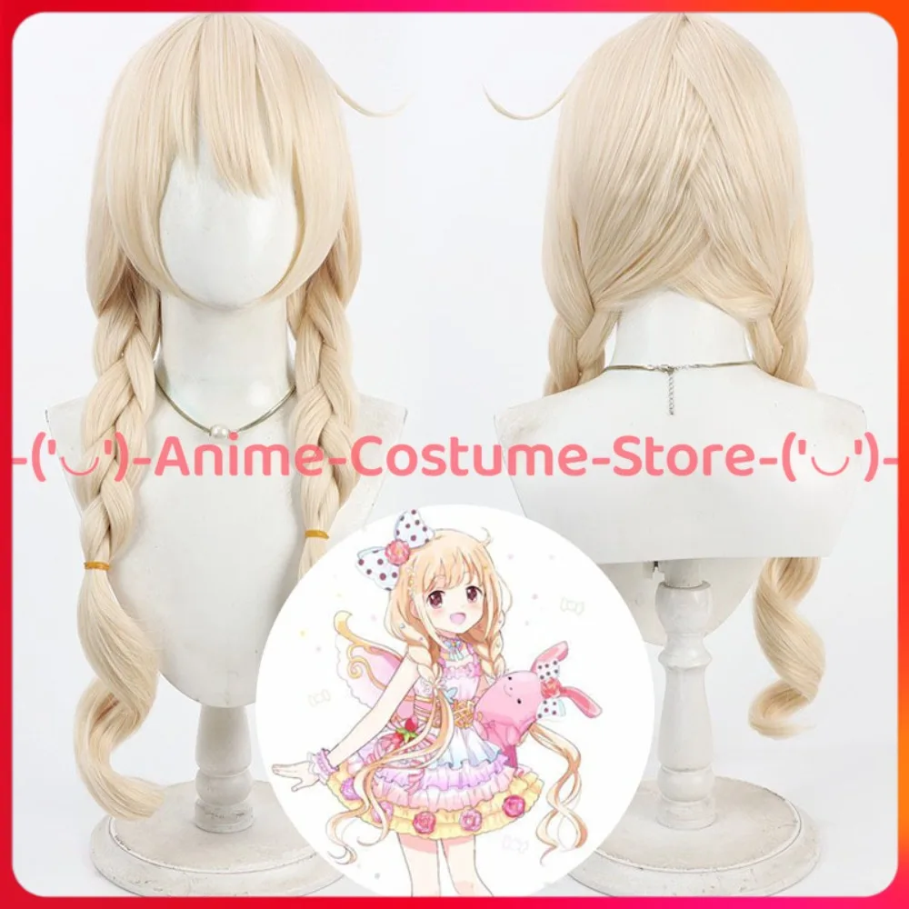 

The Idolmaster Futaba An Cosplay Wig Anime Game Character Halloween Carnival Party Costume Wigs Heat Resistant Synthetic Hair