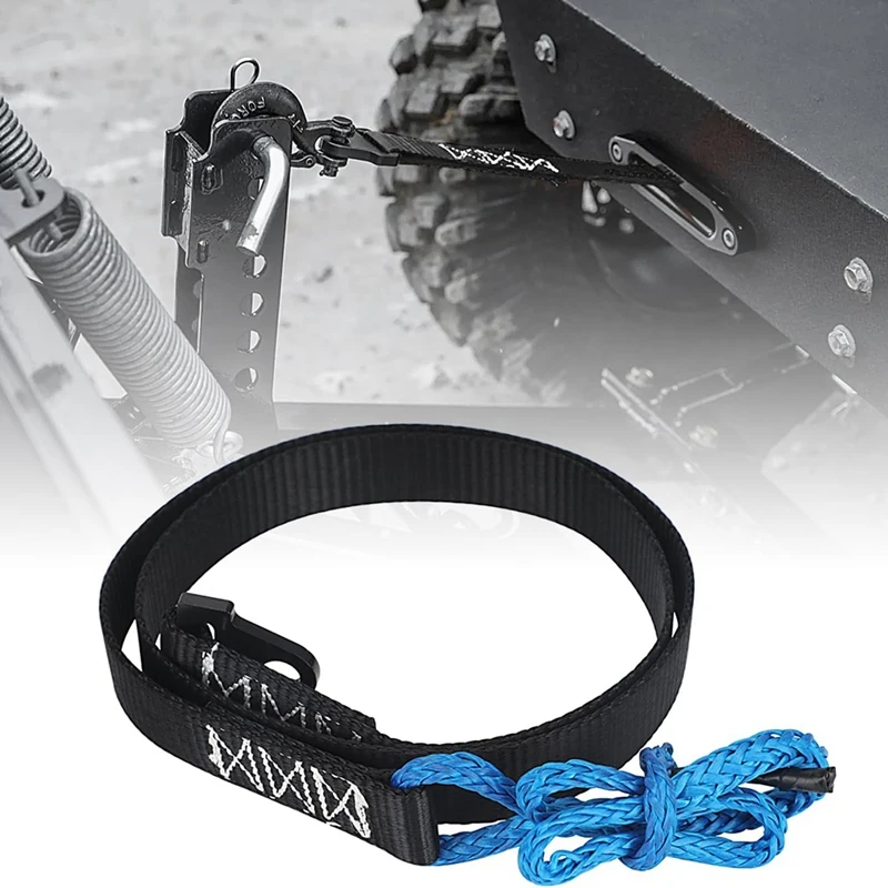 Super Sale 64 Inch Plow Strap for ATV UTV Winch Heavy Duty, ATV Snow Plow Parts