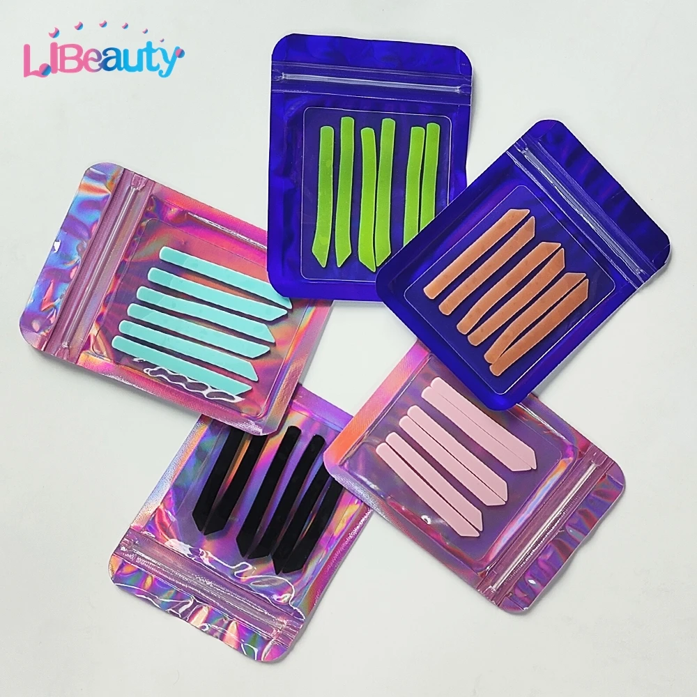 Libeauty 3 Pair Silicone Eyelash Rods Ribbon Soft Lash Lift Ribbon Flexible Perm Roller Multi-Functional Eyelash Lash Lift Tool