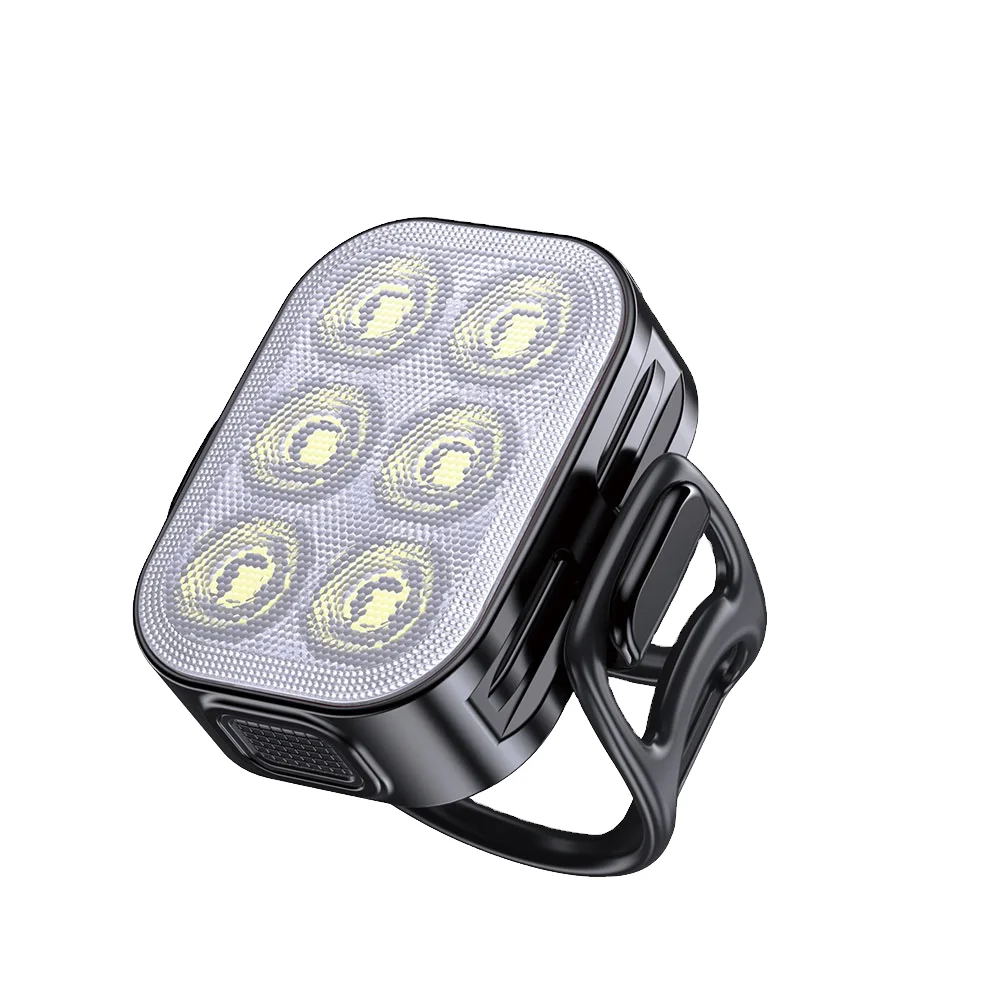 Customizable Mini Size Rear Red LED Bicycle Light Set Rechargeable Night Riding Bike Headlights With Logo Plastic Front Light