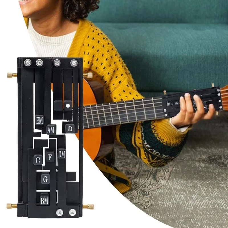 

Акорды для гитарных помощи, портативная система обучения игре на гитаре, тренажер для начинающих, инструменты для практики, аксессуары для гитары