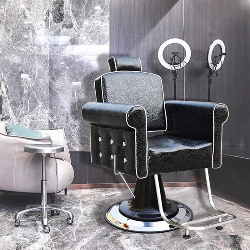 

Cosmetic Makeup Barber Chair Pedicure Luxury Tattoo Chair Professional Salon Swivel Spa Silla Barberia Salon Furniture XR50XY