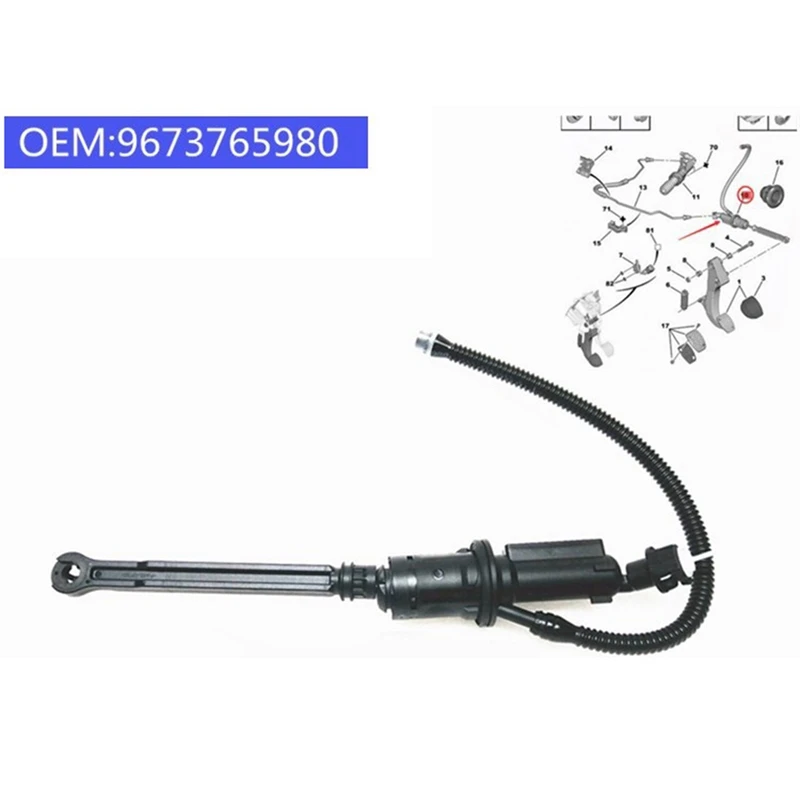 Clutch Master Cylinder CAR Clutch Master Cylinder 9673765980 6284605057 874458 218282 For Peugeot 308/308S/308CC/308SW/RCZ