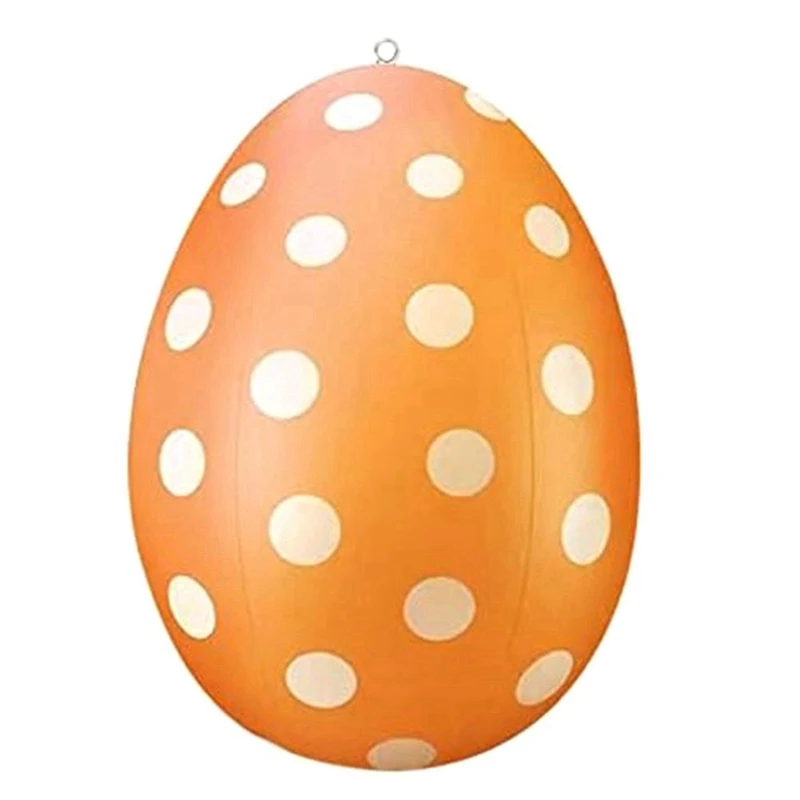 

Inflatable Easter Eggs, Easter Eggs, Easter Decoration Easter Eggs For Hanging Outdoor Easter Eggs Decoration Durable Orange