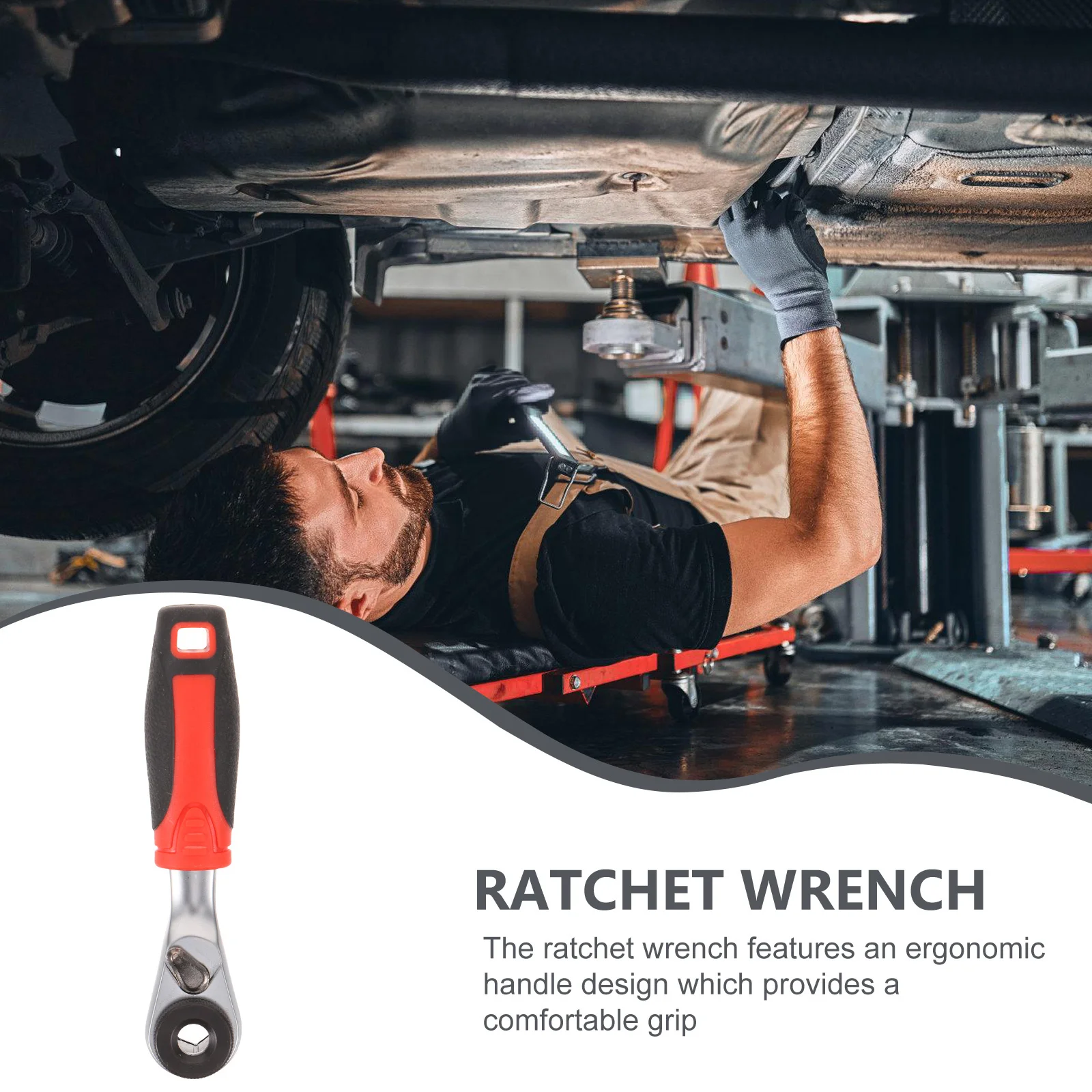 

Mini Ratchet Wrench For Brake Repair Small Hand Tool - Compact Durable High Strength Torque Efficient Ergonomic