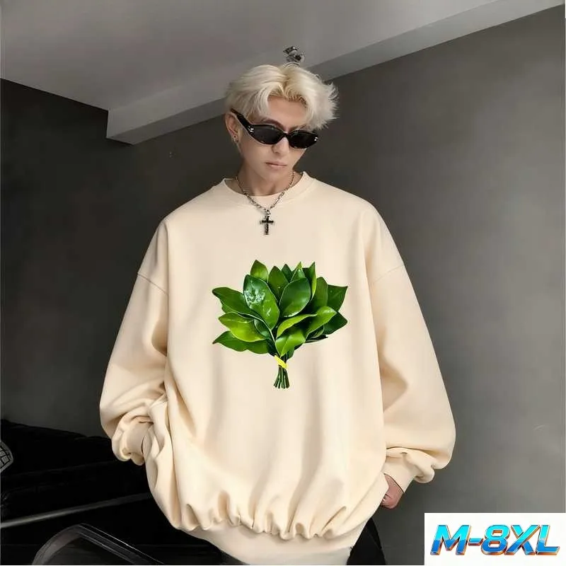 نقل أوراق الجريب فروت الكورية نمط كسول البلوز فضفاض كبير الحجم قميص رياضي الخريف الشتاء الدافئة أعلى ستار الزي #2