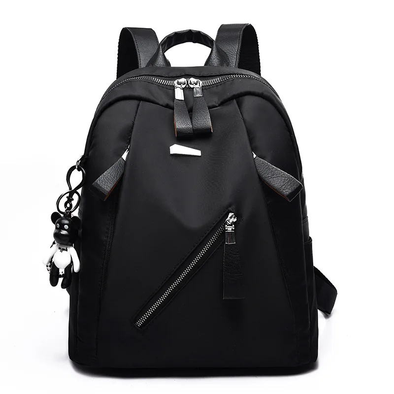 Oxford Women Anti theft Laptop Backpack Fashion Female Bagpack Travel Shoulder Back Bag Solid Color Backpacks for Girl Bookbag