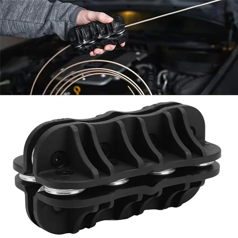 B50C Universal Handheld Tubing Straightening Tool For Bent Tubing- Black Pipe Straightening Tool For Automotive Repair