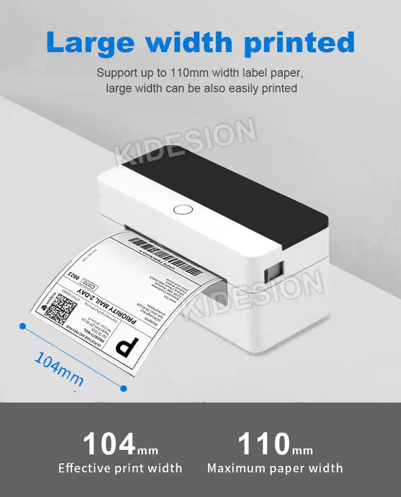 Xprinter Brand 4Inch Thermal Waybill Printer Shipping Address Printer for Barcode paper 26mm~116mm DHL Fedex EMS D463B 420B