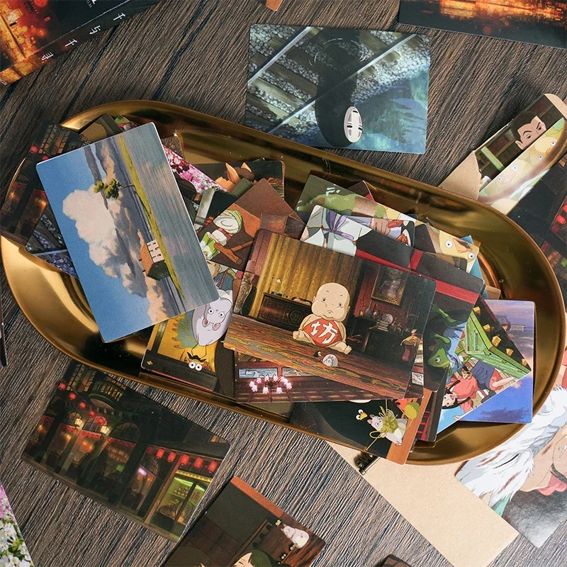 Etori Life 30 PCS Retro Anime Movies Student DIY Stationery Decoration Stickers Suitable for Photo Albums,Diaries,Cups,Scrapbook