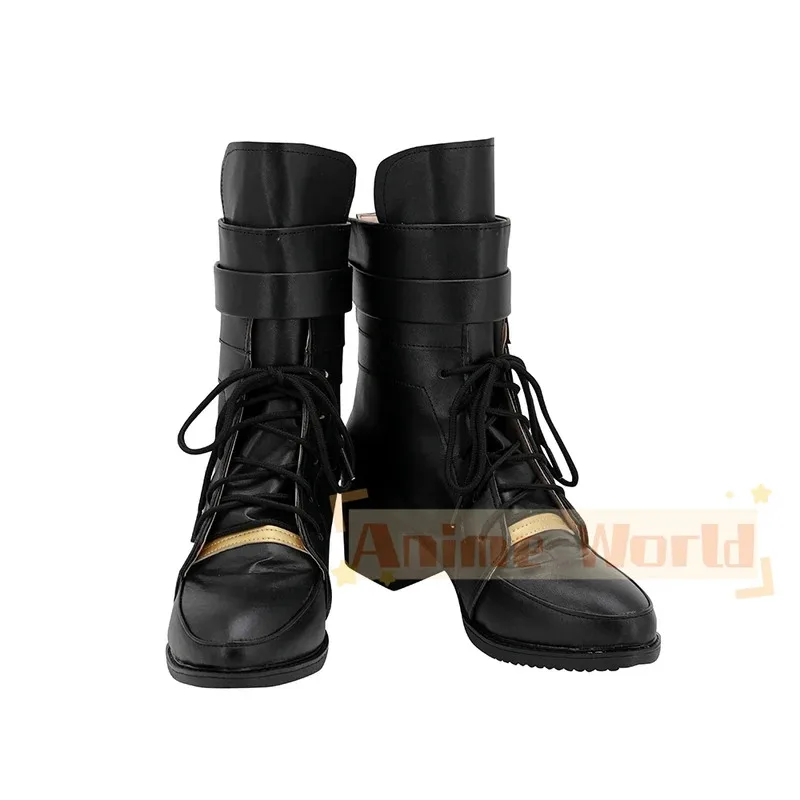 2025 11 DRB Kuko Harai hipnosis Mic Division Rap Battle Evil Monk Cosplay botas zapatos negros hechos a medida