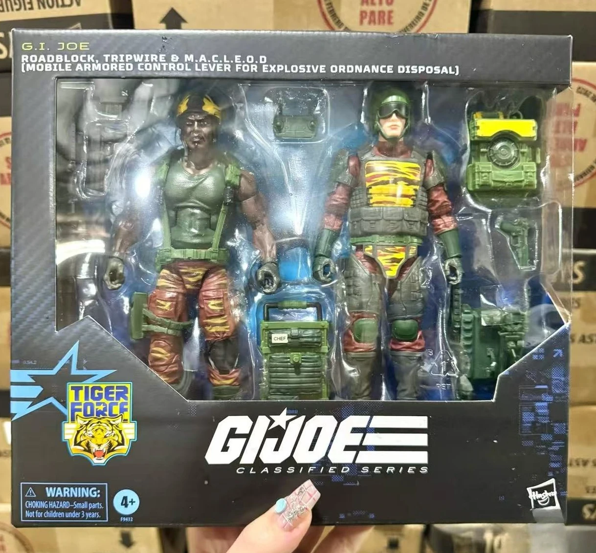 

Hasbro Detonation Line Blocking Tiger Power Double Set 6-inch Moving Doll Figure Genuine Spot