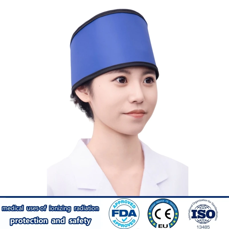 X-ray gamma ray radiological protection 0.35mmpb/0.5mmpb lead cap radioactive factories ionizing radiation protective lead cap