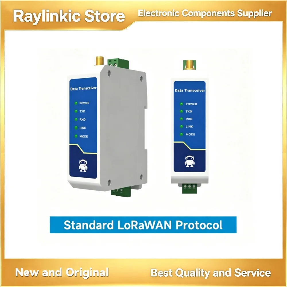 EBYTE E95-DTU(400LN22-485) E95-DTU(400LN22-485) RS485 LoRaWAN Wireless Data Radio 433/868/915MHz 22dBm 22dBm 8-28V Rail-Mounted
