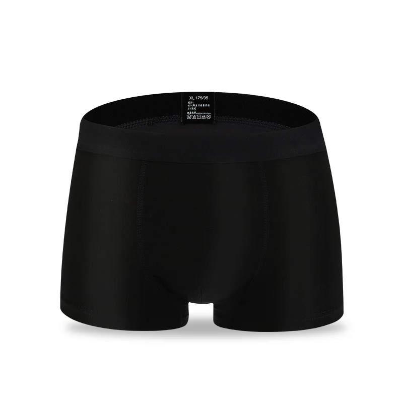 6PCS men's underwear comfortable breathable three-color combination to meet the daily wash convenient pure color underwear