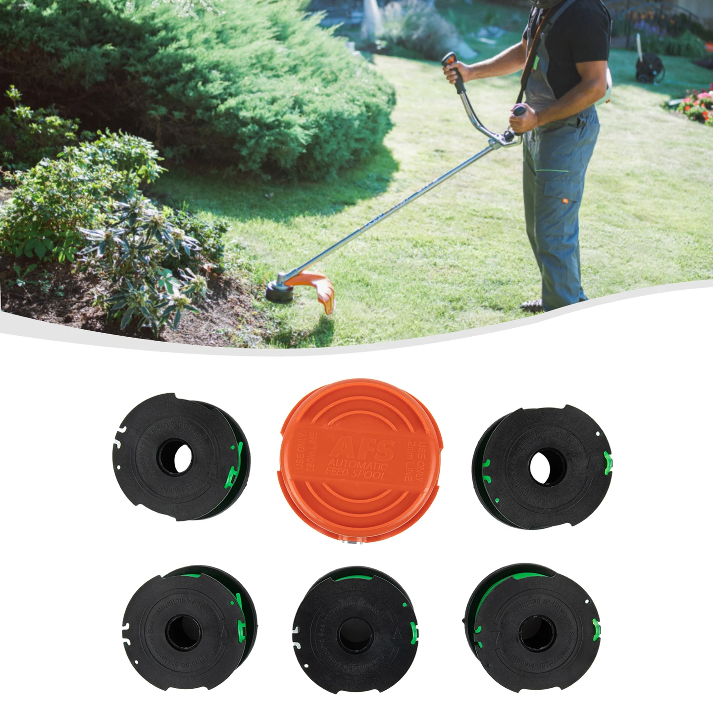 

Lawn Mower Parts Spool Cap Delicate Solid Easy To Install Exquisite Long Service Life Garden Brand New High Quality