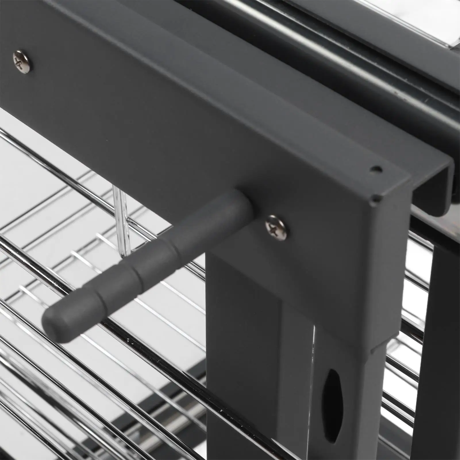 Organizer da cucina estraibile ad angolo cieco, armadio scorrevole da 800 mm per spezie e condimenti