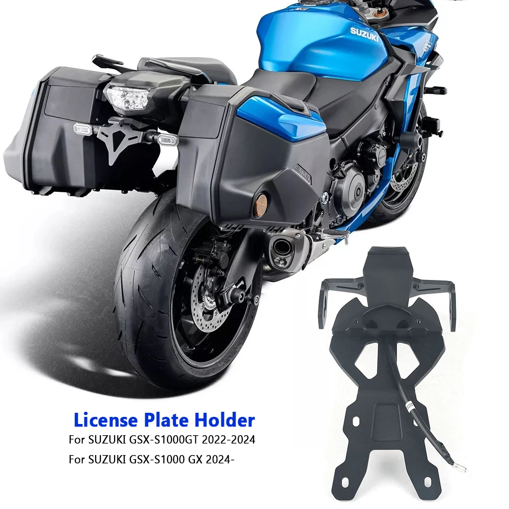 

Кронштейн для крепления номерного знака на заднюю часть мотоцикла, короткий, для SUZUKI GSX-S1000 GX 2024-