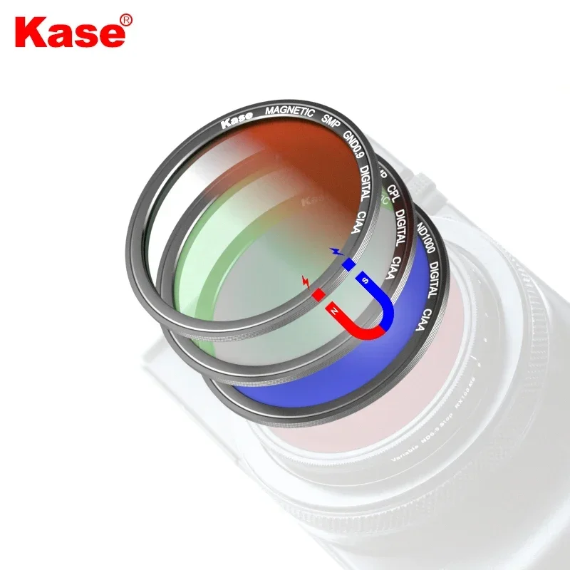 Kase Wolverine Magnetic UV CPL ND Black Mist 1/4 Filtr z adapterem do Sony ZV-1 / RX100 VII VI V III I / Ricoh GR II III /G7X — zdjęcie produktu 3