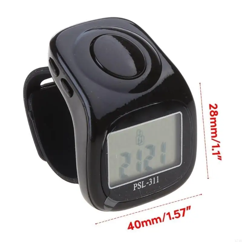 LCD Display Number Count Manual Clickers Electronic Counter Decompression