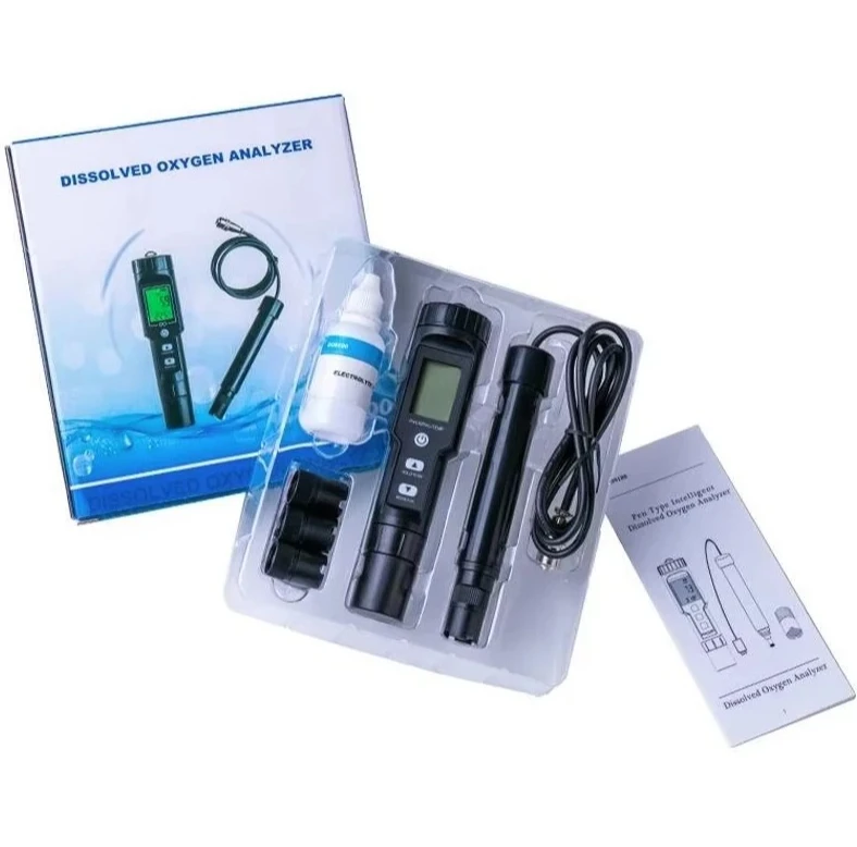 

Hot Sell Portable PH/Dissolved Oxygen Meter DO Meter for Water Treatment/Pond Water and Aquarium DO-9100